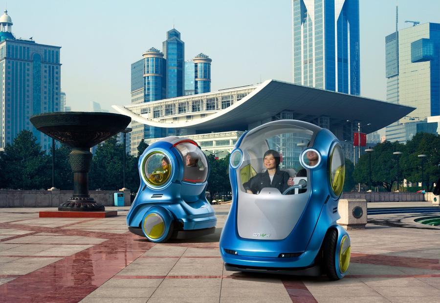  GMC EN-V Jiao Concept 2010 года  (фото 15 из 38)